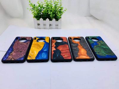 稳定木树脂滴胶手机壳 Stabilizedwood phone case