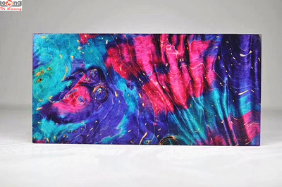 多彩色稳定木木块