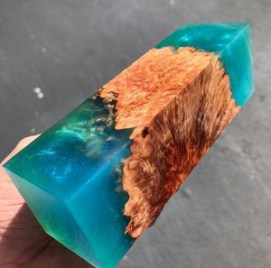 Stabilized wood+resin